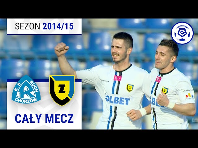 (1/2) Ruch Chorzów - Zawisza Bydgoszcz | CAŁY MECZ | Ekstraklasa 2014/15 | 25. Kolejka