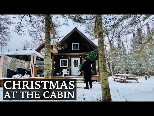 Getting Ready for Christmas at Our Cabin in the Woods