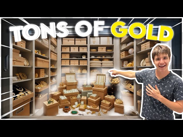 I Bought An Abandoned Storage Unit FULL OF GOLD & MONEY!!