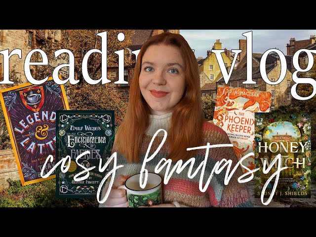 Reading Your Favourite Cosy Fantasy 🍂 + Edinburgh Bookshopping 🏴󠁧󠁢󠁳󠁣󠁴󠁿