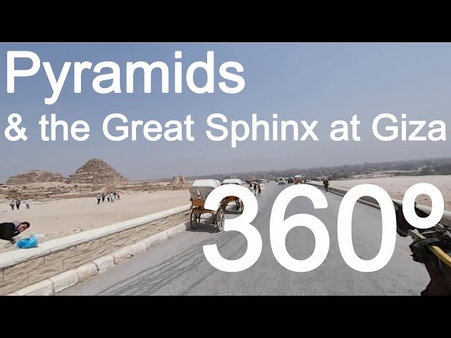 Pyramids & the Great Sphinx at Giza