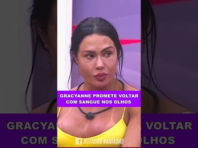 ❎ VAI ACABAR COM TUDO! Gracyanne promete voltar com SANGUE NOS OLHOS para cima de Diogo e do jogo