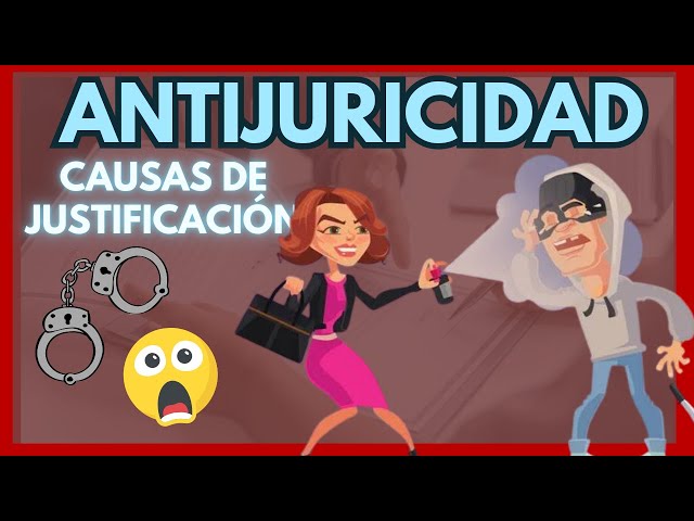 💥 La ANTIJURIDICIDAD en Derecho Penal 【Explicada con EJEMPLOS】