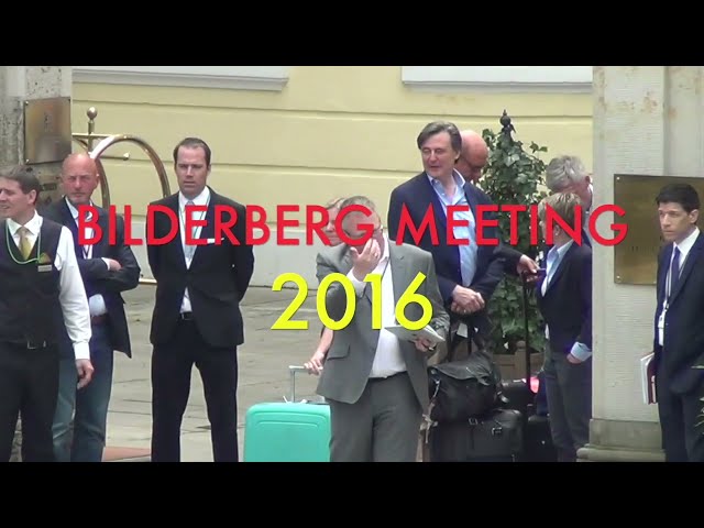 BILDERBERG MEETING 2016 - Magdalena Andersson and others