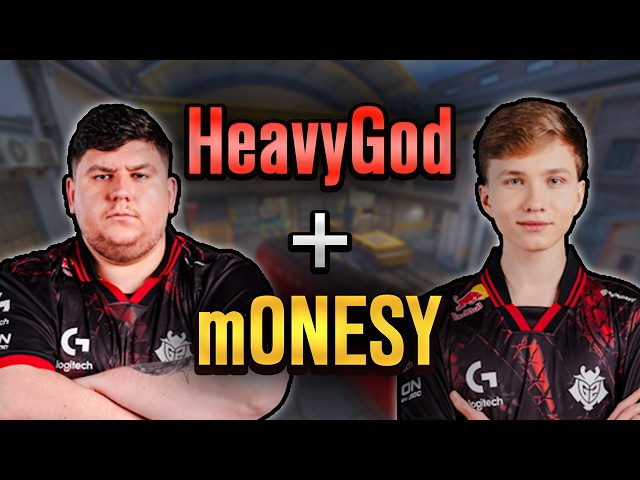 HeavyGod and m0NESY Crush High Elo FACEIT! HeavyGod and m0NESY POV with COMMs (Train)