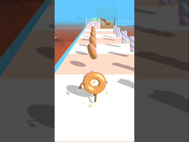 SWEET DOUGHNUT 🍩 GAMEPLAY #3D #game #funnyvideo #어몽 #어몽어스