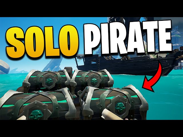 A Solo Pirate on Sea of Thieves (Gameplay & PvP Highlights)