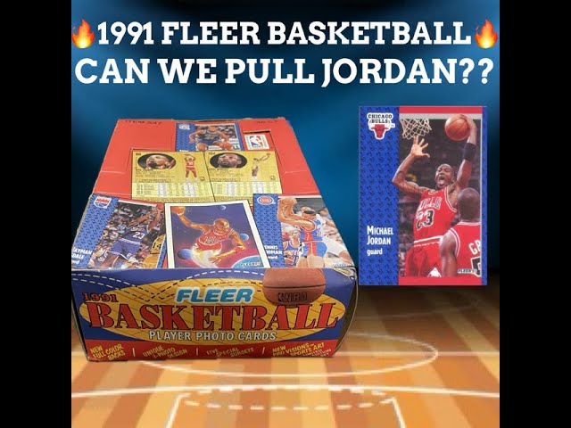 CHASING AFTER MICHAEL JORDAN!!🐐1991 FLEER BASKETBALL BOX!