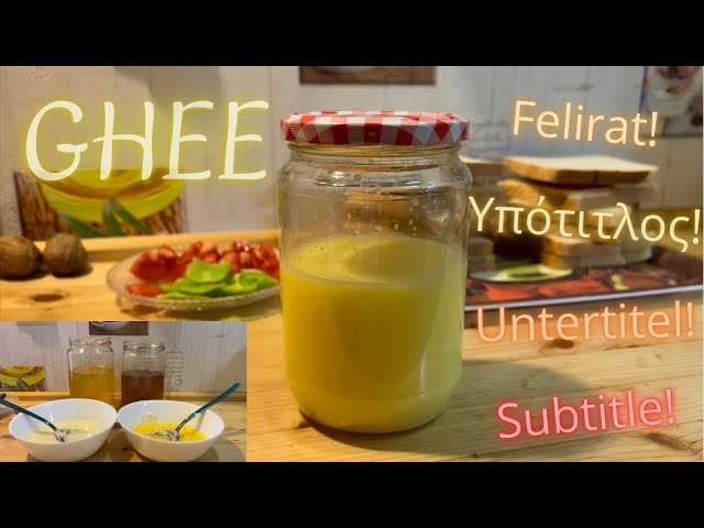 🍯AYURVEDIC GHEE (subtitle!!) 5000+ year old recipe authentic | Elixir of Life | + CARAMELIZED GHEE