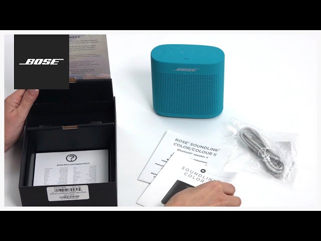 Bose SoundLink Color II – Unboxing + Setup