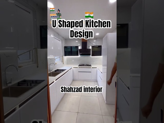 U-shaped small kitchen design indian homes 🤯🔥 This Kitchen Makeover Will Blow Your Mind!🤯🔥