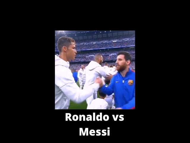 Ronaldo vs Messi 🐐❤️#youtube shorts #ytshorts #shorts #viral #footballshorts //amazon ses