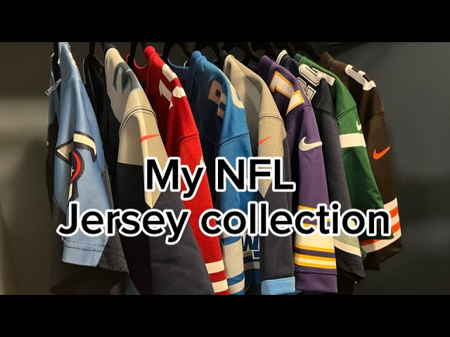 My NFL jersey collection to this point #nfl #godisgood