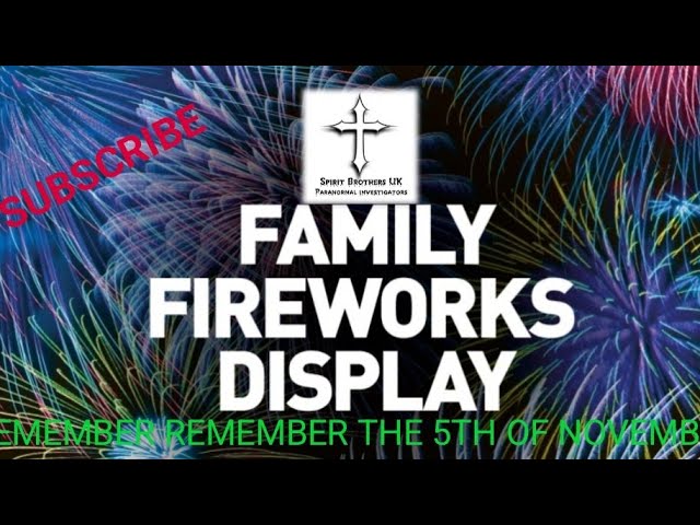 LIVE FIREWORKS FAMILY TIME