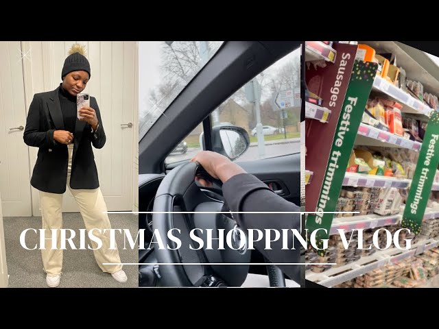 VLOG UNFILTERED: Christmas Food Shopping In UK - I paid only £4!