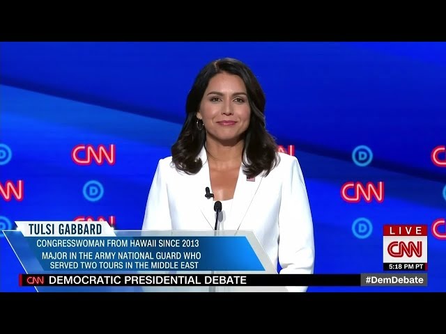 Watch the 9 minutes that has America searching Tulsi Gabbard