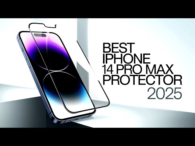 Top 5 Best iPhone 14 Pro Max Screen Protector 2025!