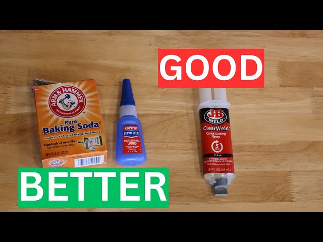 Why Super Glue is BETTER than Epoxy