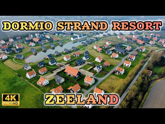 Dormio Strand Resort Nieuwvliet-Bad | Zeeland Netherlands | Aerial View