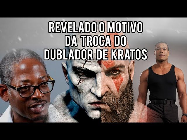 God of War 4 - Fim do Mistério saiba porque Kratos tem um novo Dublador