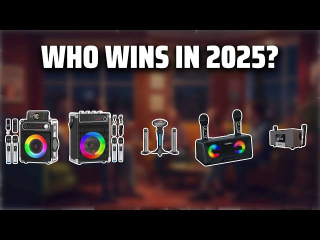 The Top 5 Best Karaoke Machine in 2025 - Must Watch Before Buying!