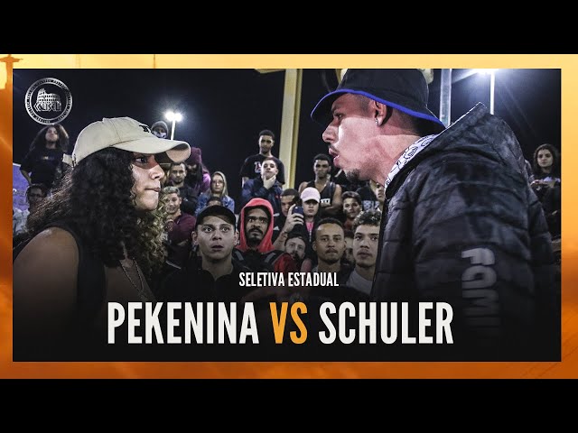 (DESMERECEU O ADVERSÁRIO 😳😳) SCHULER X PEKENINA - BATALHA DO COLISEU - EDIÇÃO SELETIVA ESTADUAL