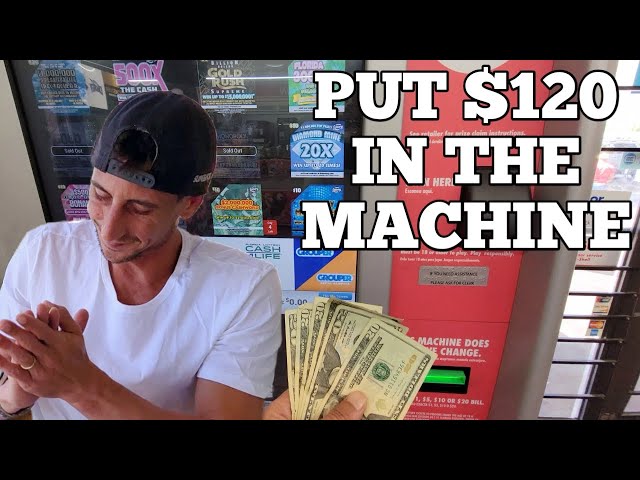 I Put $120 in this Lottery Machine and Guess What...🤑