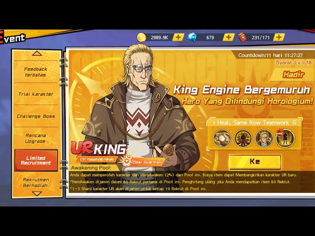 Gacha King UR🔥🔥🔥, Setelah menggoa terlalu lama