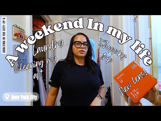 Inside My Weekend Cleaning Routine In my New York City Studio Apartment | Adulting in the City 4