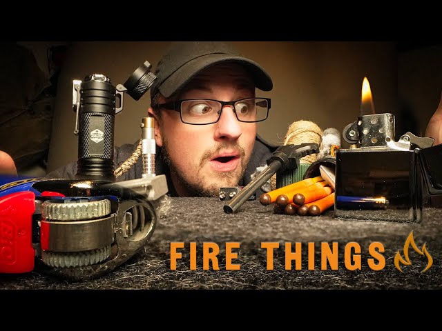 The Ultimate Guide To Fire Starters and Making Fires🔥