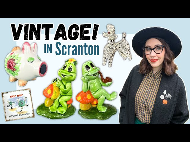 Hometown Haunts | Vintage Shopping in Scranton + Church Sale Haul | SHOP WITH US