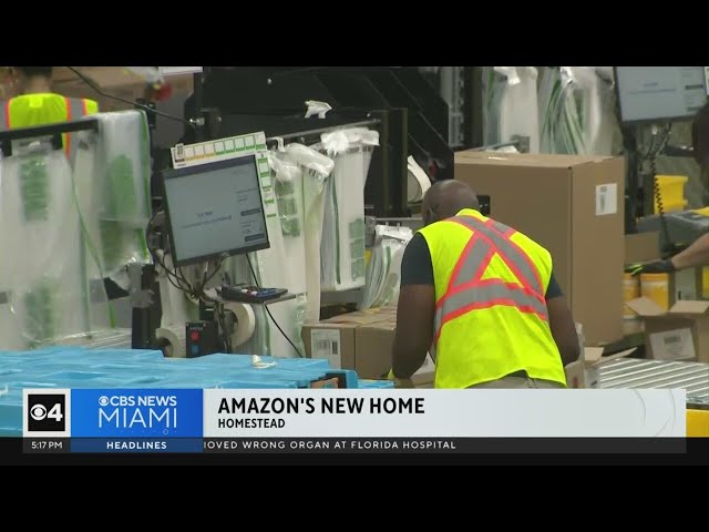 Amazon opens state-of-the-art facility in Homestead