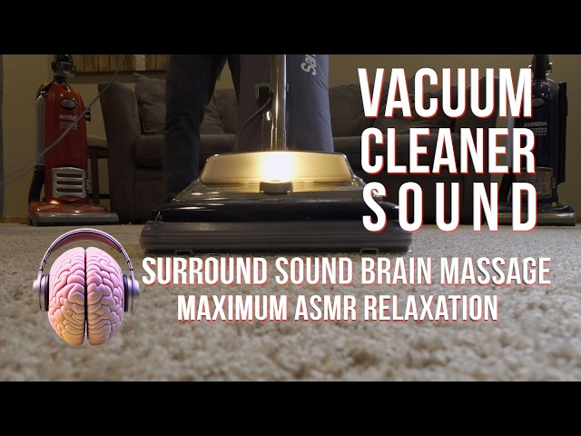 Vacuum Cleaner 3D Surround Sound - 3 Hours Maximum Relaxation - Sleepmaxxing