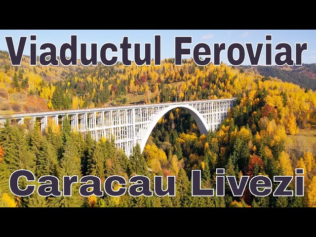 Uimitorul Viaduct feroviar Caracău Livezi Harghita / Incredible Railway Viaduct In Caracău