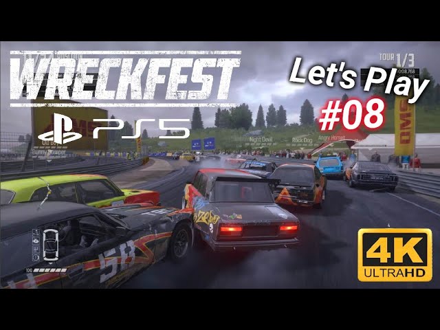 Wreckfest - Let's Play #08 - 4k - Ps5