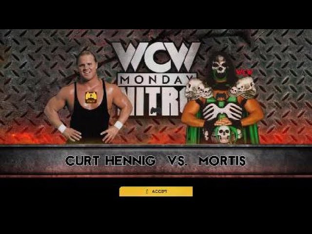 WCW2K22 January Week 4 Match 6 Curt Hennig vs Mortis