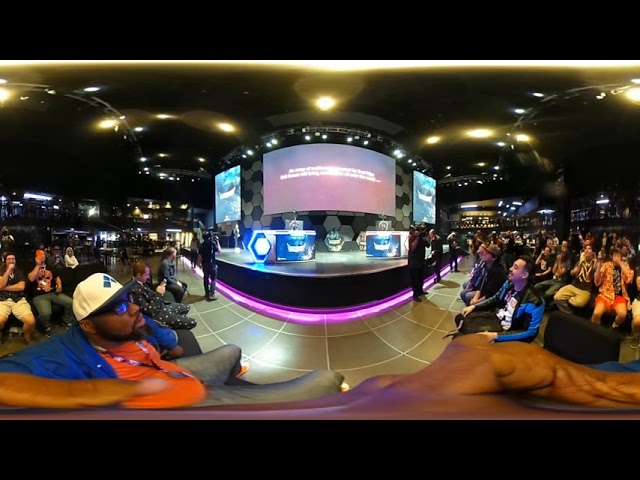 Hilde live audience reaction in 360° for SoulCaliburVI