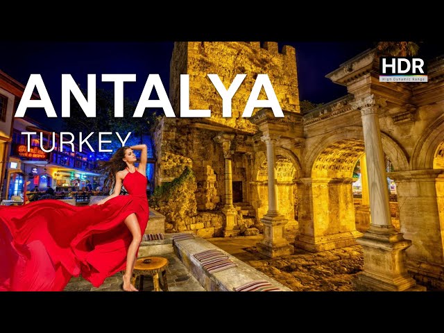 ANTALYA, TURKEY WALKING TOUR - Kaleiçi, Old Town