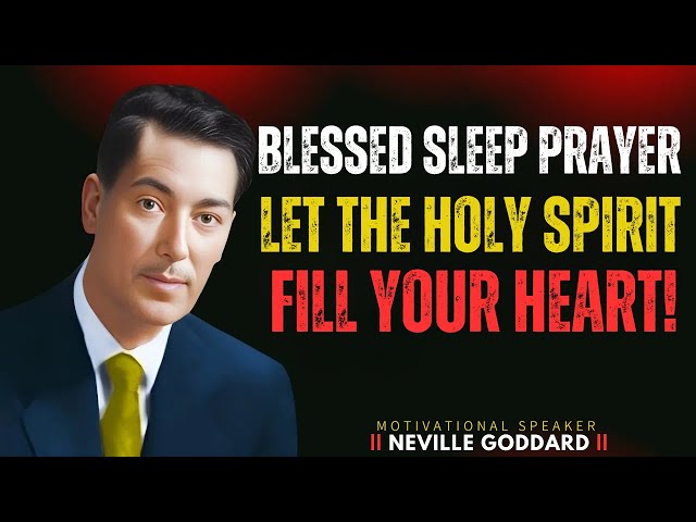 Sleep PRAYER :play this every night dear Holy Spirit help me to sleep in God's presence tonight!!