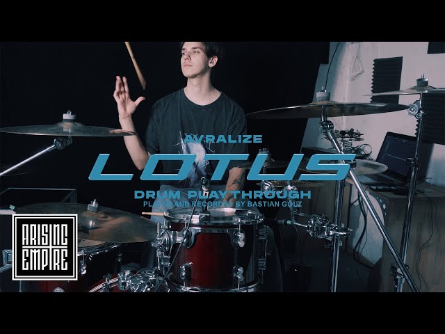 AVRALIZE - LOTUS (ONE-TAKE DRUM PLAYTHROUGH)