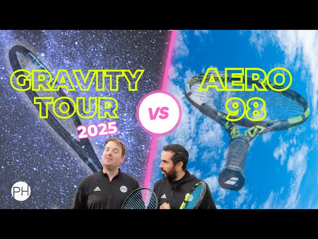 HEAD GRAVITY TOUR 98 vs BABOLAT AERO 98 | Tennis Racket Review | | New Tennis Rackets | PH Tennis