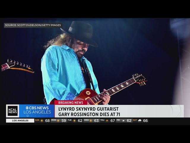 Lynyrd Skynyrd Guitarist Gary Rossington dies