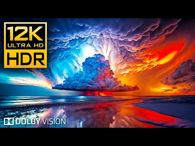 12K HDR 240fps Dolby Vision - BREATHTAKING LANDSCAPES for Ultimate Relaxation