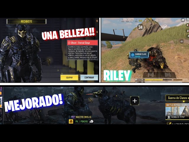 OBTENEMOS al GHOST MITICO y LO MEJORAMOS | COD Mobile | POKERO