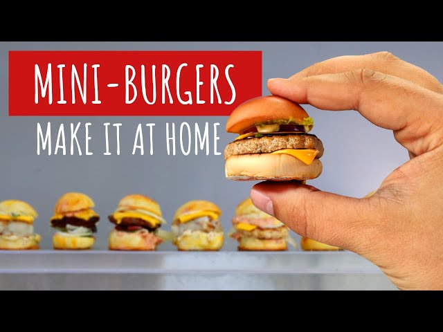 BEST Mini-Burgers Recipe for the Whole Family!