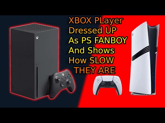 Xbox Gamer Roleplays As A PlayStation PONY And Shows How Slow They Are! Enjoy The SATIRE. PONYS SIT!