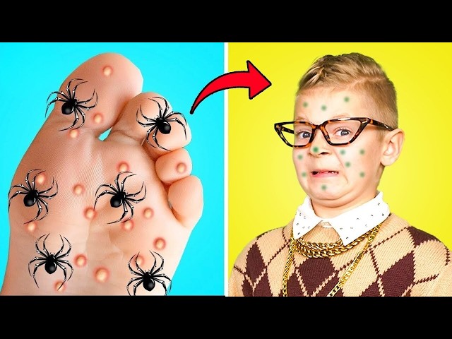 Bad Doctor😈 vs Rich⚜️, Poor😞 & Giga Rich Kid👑 || Easy Parenting Hacks and Hilarious Moments