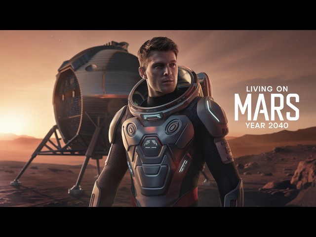 Living on Mars Year 2040 #mars