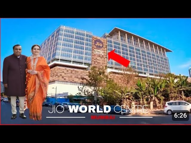 jio world centre Mukesh Ambani level 5   service floor AC machine rum