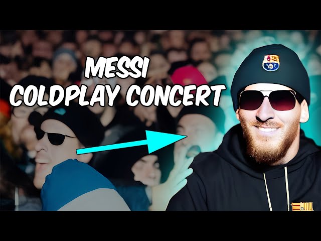 Messi Spotted at Coldplay Concert in Barcelona - Why Did He Skip UNFP Awards?